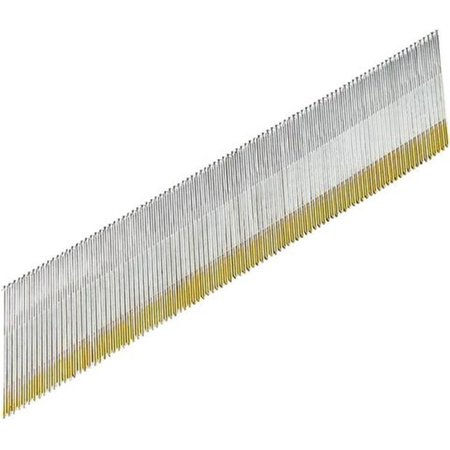 TINKERTOOLS 2.5 in. 5 Gauge Angled Strip DA Finish Nails Smooth Shank TI1679203